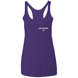 Sharp Motorsports 2-sided print NL6733 Next Level Ladies' Triblend Racerback Tank