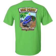 San Diego jeep club 2-sided print 2-sided print G500B Gildan Youth 5.3 oz 100% Cotton T-Shirt