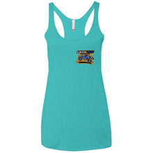 B&B Motorsports 2-sided print (Team Indiana back) NL6733 Next Level Ladies' Triblend Racerback Tank