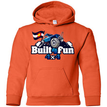 Built4Fun blue G185B Gildan Youth Pullover Hoodie