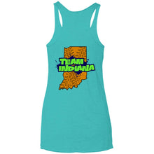 Hundt's Motorsports 2-sided print NL6733 Next Level Ladies' Triblend Racerback Tank