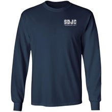 SDJC 2-sided print G240 Gildan LS Ultra Cotton T-Shirt