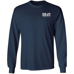 SDJC 2-sided print G240 Gildan LS Ultra Cotton T-Shirt