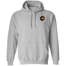 Black 17 2-sided print G185 Gildan Pullover Hoodie 8 oz.