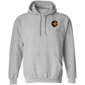 Black 17 2-sided print G185 Gildan Pullover Hoodie 8 oz.