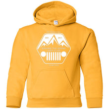 ASJC white logo G185B Gildan Youth Pullover Hoodie