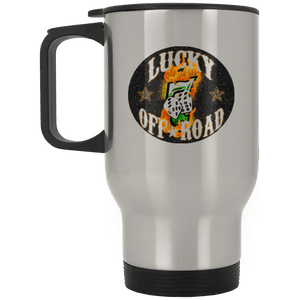 Lucky 7 Offroad XP8400S Silver Stainless Travel Mug