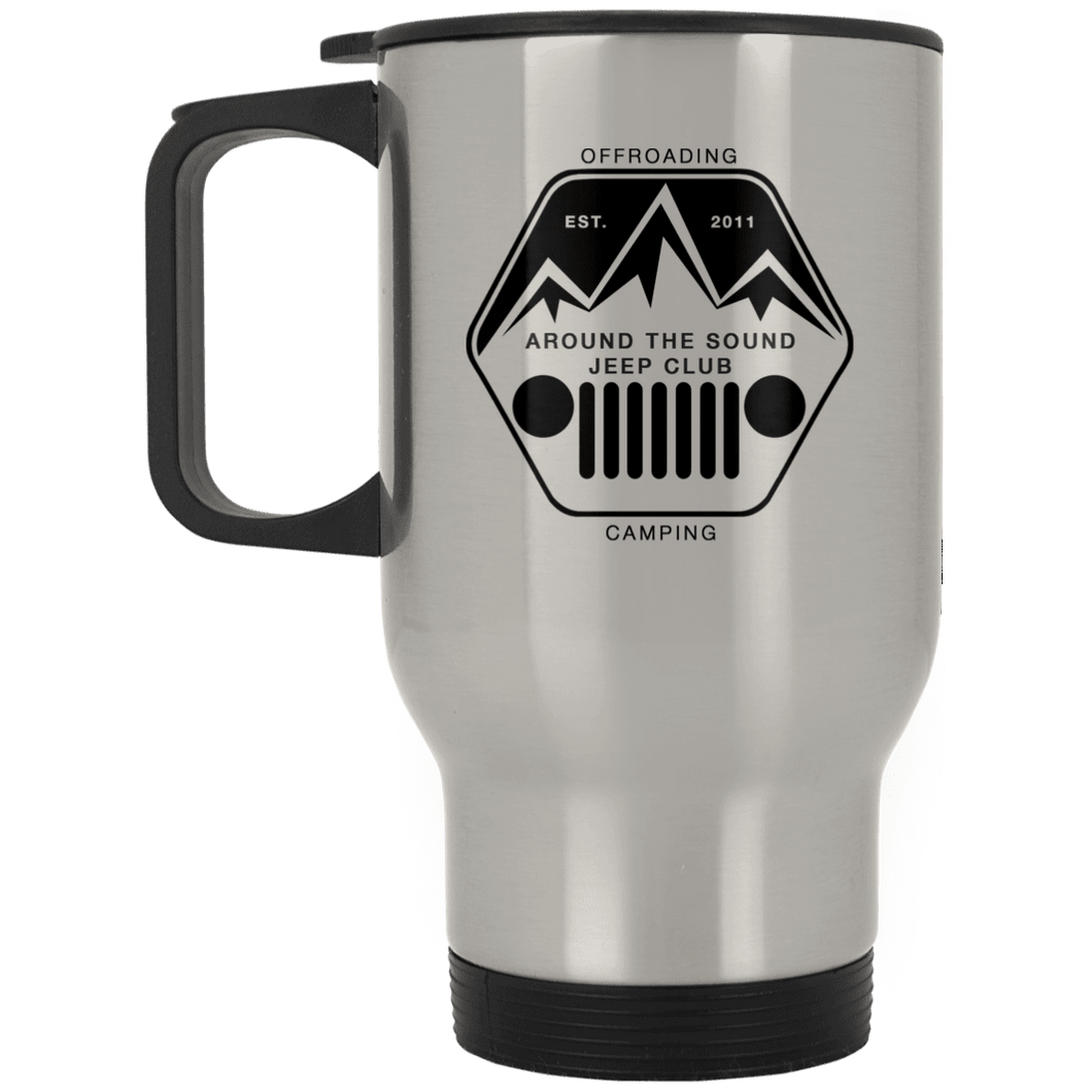 ASJC XP8400S Silver Stainless Travel Mug