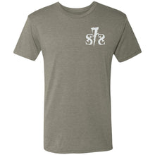 S7S white logo You Can't Wheel With Us 2-sided print NL6010 Men's Triblend T-Shirt