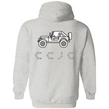CCJC 2-sided print G185 Gildan Pullover Hoodie 8 oz.