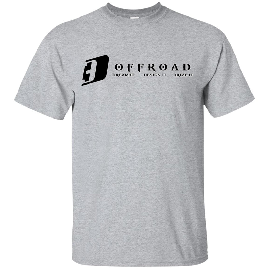 D3 Offroad white border G200B Gildan Youth Ultra Cotton T-Shirt