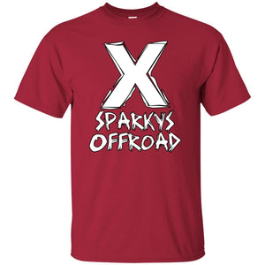 Sparky's Offroad white logo G200 Gildan Ultra Cotton T-Shirt