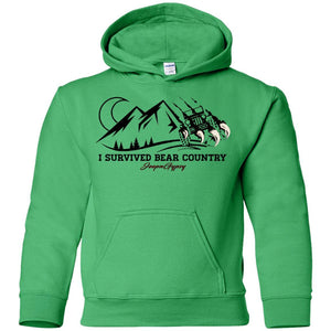 I survived G185B Gildan Youth Pullover Hoodie