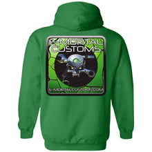 E-Mortal 2-sided print G185 Gildan Pullover Hoodie 8 oz.