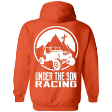 Under The Son Racing 2-sided print G185 Gildan Pullover Hoodie 8 oz.
