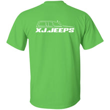 XJ Jeeps 2-sided print G500B Gildan Youth 5.3 oz 100% Cotton T-Shirt