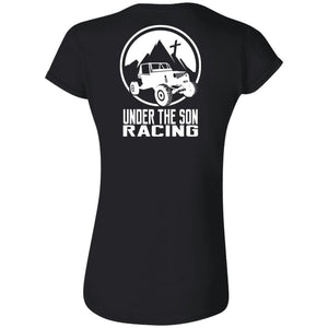 Under The Son Racing 2-sided print G640L Gildan Softstyle Ladies' FITTED T-Shirt