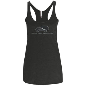 Black Jeep Battalion NL6733 Next Level Ladies' Triblend Racerback Tank