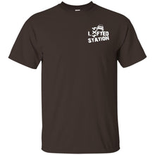 Lifted Station white logo G200 Gildan Ultra Cotton T-Shirt
