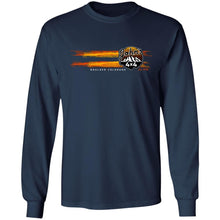 John's 4x4 tread print logo 2-sided print G240 LS Ultra Cotton T-Shirt