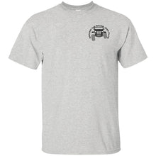 ASJC black logo 2-sided print G200 Gildan Ultra Cotton T-Shirt
