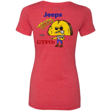 Jeep Paparazzi 2-sided print NL6710 Ladies' Triblend T-Shirt