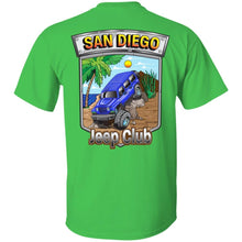 San Diego jeep club 2-sided print 2-sided print G500 Gildan 5.3 oz. T-Shirt