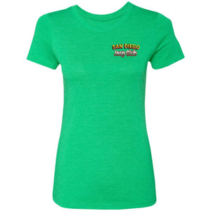 San Diego jeep club 2-sided print NL6710 Ladies' Triblend T-Shirt