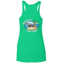 SDJC 2-sided print NL6733 Next Level Ladies' Triblend Racerback Tank