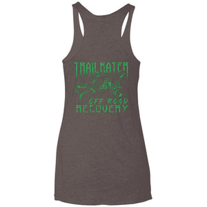Moab Motorsports Trailmater 2-sided print NL6733 Next Level Ladies' Triblend Racerback Tank