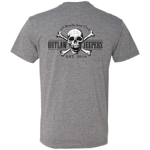 Outlaw Jeepers 2-sided print NL6010 Men's Triblend T-Shirt