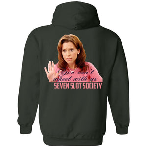 S7S white logo You Can't Wheel With Us 2-sided print Z66 Pullover Hoodie