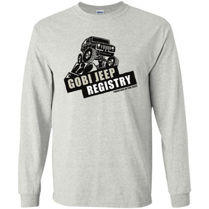 Gobi Jeep Registry G240 Gildan LS Ultra Cotton T-Shirt