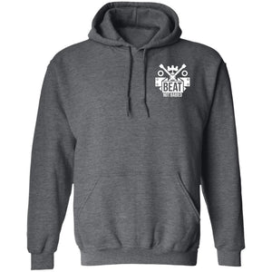 Work Hard Wheel Harder 2-sided print Z66 Pullover Hoodie