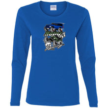 H57 Racing G540L Gildan Ladies' Cotton LS T-Shirt