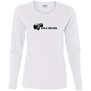Dale Racing G540L Gildan Ladies' Cotton LS T-Shirt