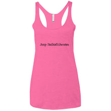 Jeep Sask NL6733 Next Level Ladies' Triblend Racerback Tank