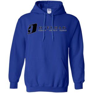 D3 Offroad white border G185 Gildan Pullover Hoodie 8 oz.