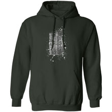 AORC Vertical white 2-sided print G185 Pullover Hoodie 8 oz.