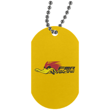 FOUL MOUTH RACING UN4004 Silver Dog Tag