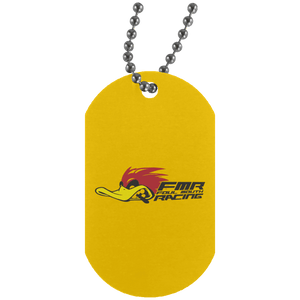 FOUL MOUTH RACING UN4004 Silver Dog Tag