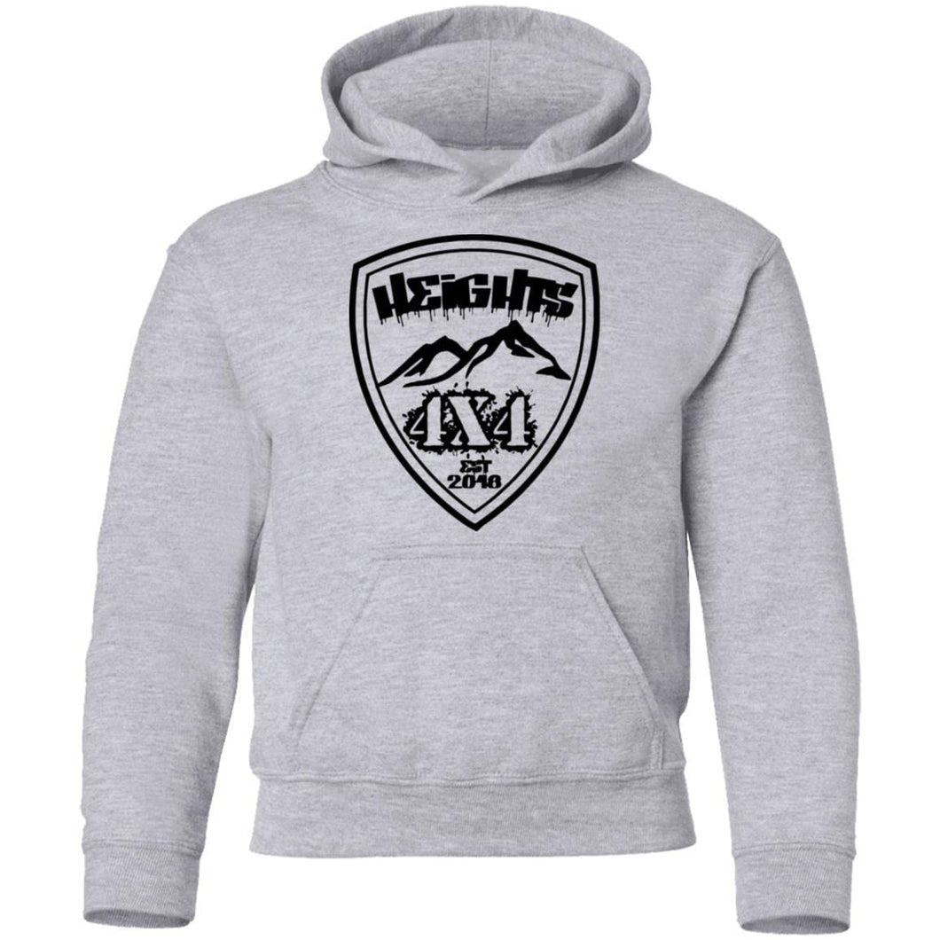 Heights 4x4 crest G185B Gildan Youth Pullover Hoodie