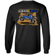 B&BM Team Indiana front 2-sided print G240B Gildan Youth LS T-Shirt