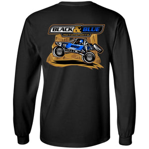 B&BM Team Indiana front 2-sided print G240B Gildan Youth LS T-Shirt