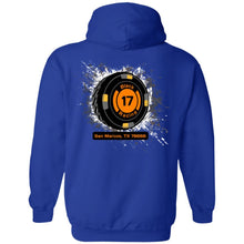 Black 17 2-sided print G185 Gildan Pullover Hoodie 8 oz.