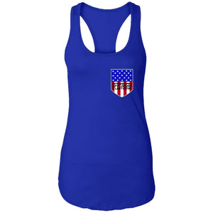 American Off-Road 2-sided print NL1533 Ladies Ideal Racerback Tank