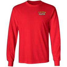 San Diego jeep club 2-sided print 2-sided print G240 Gildan LS Ultra Cotton T-Shirt