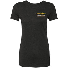 San Diego jeep club 2-sided print NL6710 Ladies' Triblend T-Shirt
