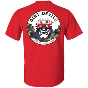Dirt Devils Jeep Club 2-sided print G500 5.3 oz. T-Shirt