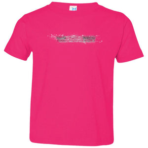 AmericanOffroadCustoms Horizontal white 3321 Toddler Jersey T-Shirt